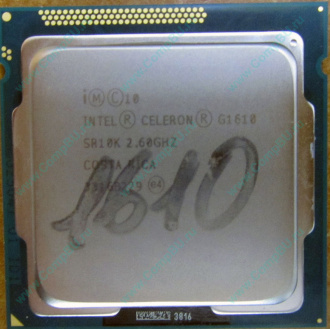 Процессор Intel Celeron G1610 (2x2.6GHz /L3 2048kb) SR10K s.1155 (Ачинск)