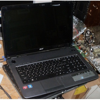 Ноутбук Acer Aspire 7540G-504G50Mi (AMD Turion II X2 M500 (2x2.2Ghz) /no RAM! /no HDD! /17.3" TFT 1600x900) - Ачинск